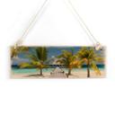 Houten Bordje - Way to Paradise