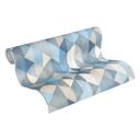 A.S. Création Scandinavian 2 Papier peint géométrique - Bleu, Gris