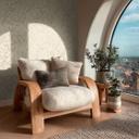Ikke-vævet tapet Fee Wild Free creme beige grå metallic - græsser vilde blomster stue gang kontor