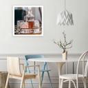 Canvasbillede, Whisky, karaffel og glas