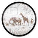 Plakat Jungleparade med dyr - Kikki Belle