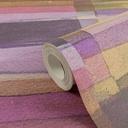 Papel pintado a cuadros acuarela aspecto colorido - artístico a cuadros - Papel pintado no tejido moderno