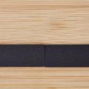 Tischleuchte Bea, braun, 18 x 10 cm, Holz Tisch-lampe