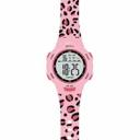 Sport Armbanduhr | Digitale Uhr für Kinder und Jugendliche | Pink Gepardmuster