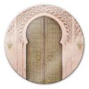 Glasschilderij Sisi & Seb - Moroccan Door