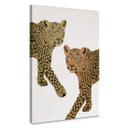Lienzo Goed Blauw - Los leopardos