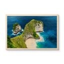 Cuadro de madera costa rocosa de Nusa Penida - Hugonnard
