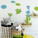 Sticker mural - Set d'animaux rigolos 02