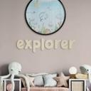 Vægdekoration Popler træ Explorer