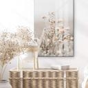 Tableau sur verre Annie - Fleurs de glace