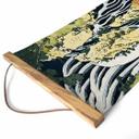 Póster de tela Hokusai - La cascada Kirifuri