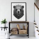 Plakat - Korenkova - King Bear