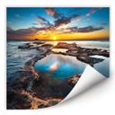 Poster autocollant - W - Baie des Maoris