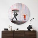 Tableau sur verre Banksy - Coloured Rain