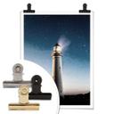 Poster Phare dans la nuit