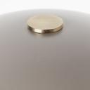 Tischleuchte Lasse, gold, 35,5 x 20,3 cm, Metall Pilzlampe
