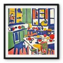 Póster En la cocina - Inspirado en Matisse - Zamart