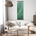 Tekstil plakat Grønne palmeblade - Panorama