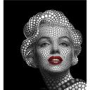 Fototapet - Ben Heine - Circlism: Marilyn Monroe