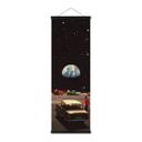 Póster de tela Vista de la Tierra desde el espacio - Taudalpoi - Panorama