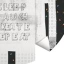 Fototapet Rainbow Robot Sleep Laugh Create - Treechild - Rund - Selvklæbende/ikke-vævet