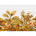 fototapet Designwalls i orange og hvidt non-woven tapet Tropical Wall 