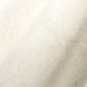 Papel pintado tejido-no tejido con motivo de olas blanco, crema - papel pintado de diseño moderno para el salón