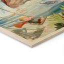 Cuadro de madera columpio en el oasis natural - Goed Blauw