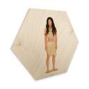 Hexagone - Bois placage bois de bouleau Tohmé - Pocahontas