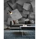 ikke-vævet tapet ConcreteBlocks betonlook fototapet Designwalls i grå 