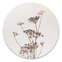Tableau en alu-Dibond Herbes sauvages - Rond