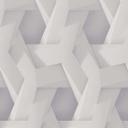 A.S. Creation 3D tapet i grå og hvid mat non-woven tapet med grafisk mønster
