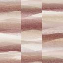 Non-woven tapet med grafisk motiv i rød, beige grafik