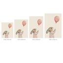 Sød kanin med ballontapet | børnehavetapet - Treechild