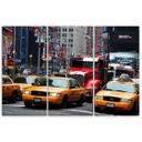 3 stykke lærredstryk, Taxi Times Square New York