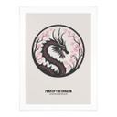 Póster Signo del zodiaco chino - Año del Dragón - Paperago