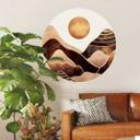 Fredriksson Wallsticker - Solnedgang - Rund