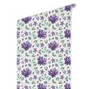 Tapet med mønster - akvarelblomster 02 - violet
