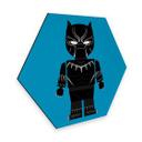 Hexagon - Alu-Dibond - Gomes - Black Panther legetøj