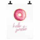 Plakat Donuts - Hello Sweetie