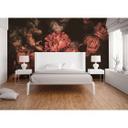 Designwalls non-woven tapet i orange og pink Romantic Flowers roser 