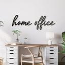 3D lettering Home Office - decoración acrílica 