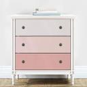 Vinilo adhesivo muebles, vinilo decorativo - lavable - polvo de color degradado