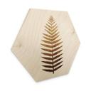 Sekskantet træ Kubistika - Golden Fern