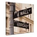 Lienzo Wallstreet - Cuadrado