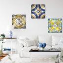 Lienzo Mosaico Oriental - Cuadrado
