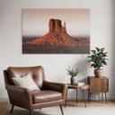 Billede af klippeformation i Monument Valley - Hugonnard – print på aluminium (Alu-Dibond)
