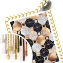 Frederiksson Plakat - Gold and Black