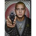 Fototapet - Ben Heine - Circlism - Eminem