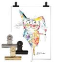 Affiche Hagenmeyer - Happy Rabbit